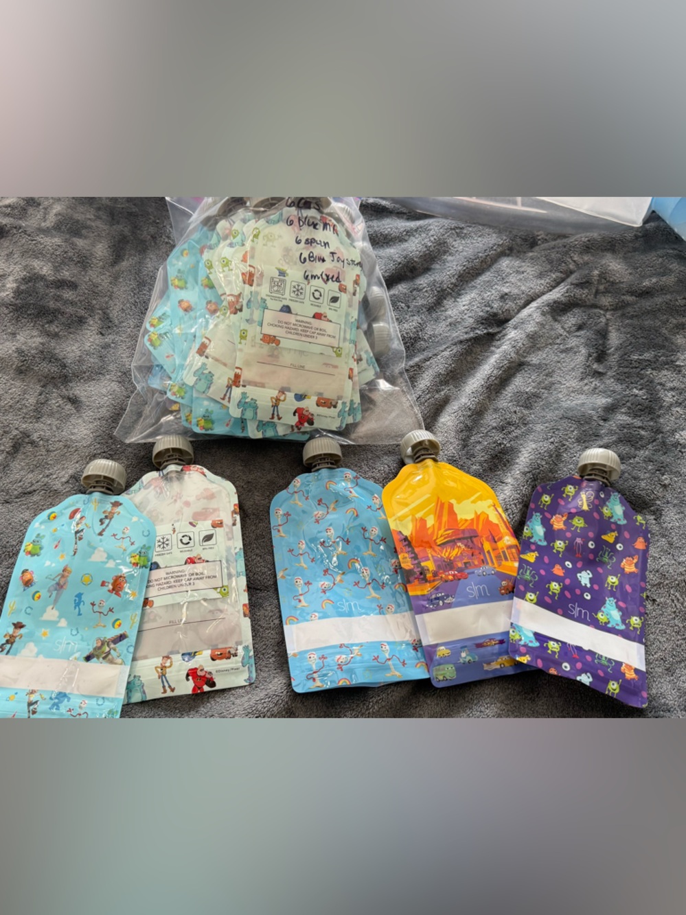 Reusable Pouch Bundle Assortment of Simple Modern & baby brezza